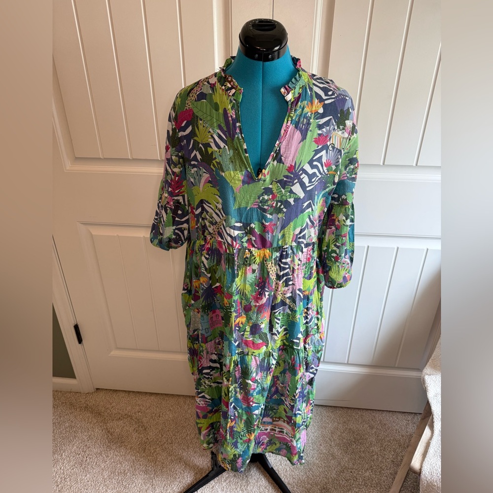 VILAGALLO Midi Dress EUC size 46